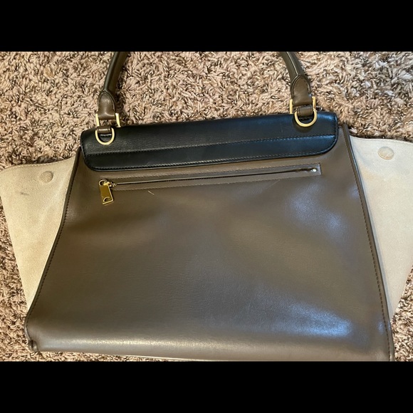 Authentic Celine Trapeze Bag Leather Medium - Picture 5 of 11